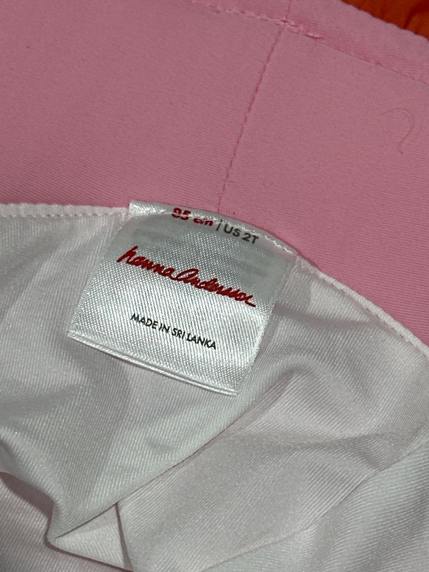 Hanna Andersson Sun Swim Hat - Girls Size 2t (85cm) - Very Good Used Condition