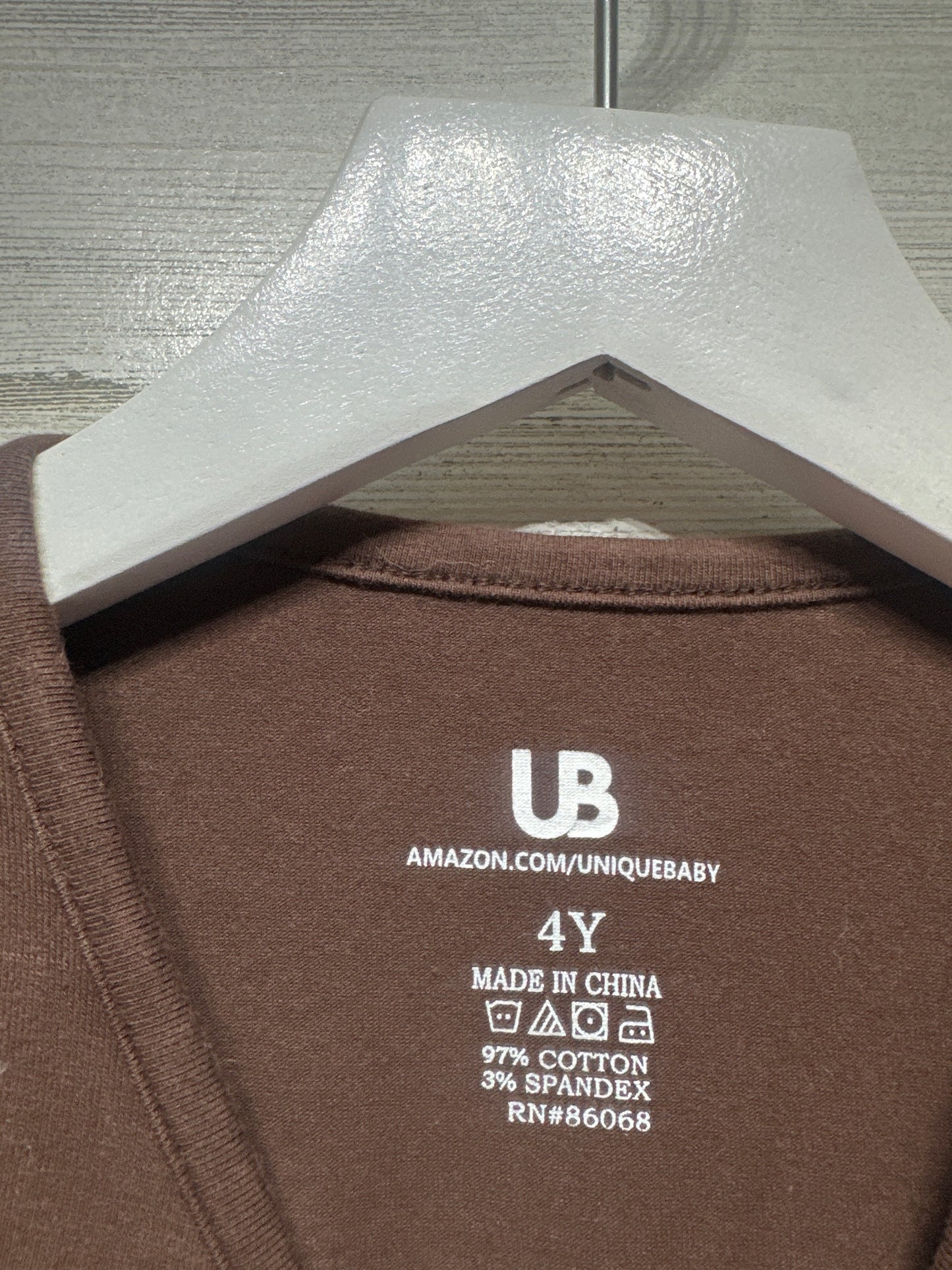 Size 4 Unique Baby Happy Thanksgiving Shirt - Very Good Used Condition
