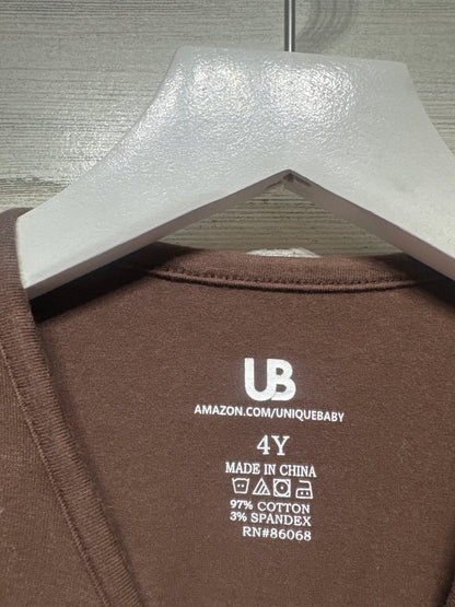 Size 4 Unique Baby Happy Thanksgiving Shirt - Very Good Used Condition