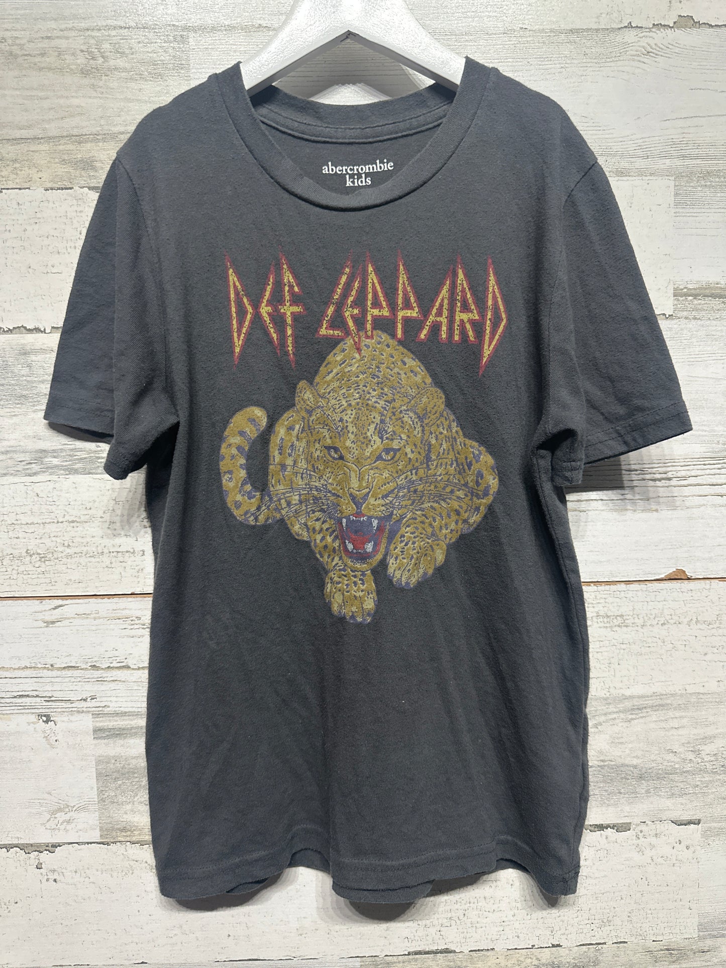 Abercombie Kids Def Leppard T-Shirt - Kids Size 9-10 - Good Used Condition