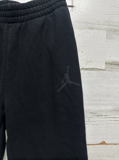 Jordan Black Sweatpants Boys Medium 10-12 GUC
