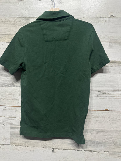 Boys Size 4/5 Class Club Dark Green Pocket Polo Shirt  - Very Good Used Condition