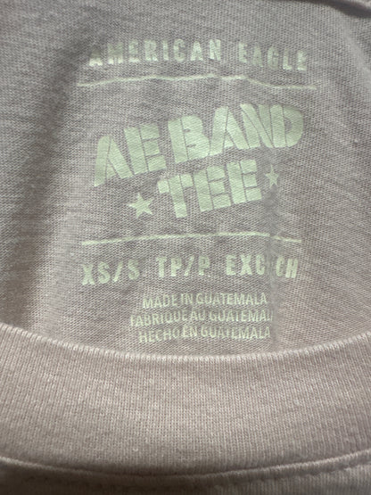 Women’s Size XS/S (Oversized) American Eagle Pink Floyd AE Band Tee - Very Good Used Condition