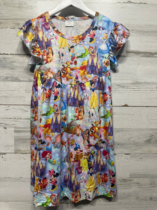 Girls Size 7-8 Character Dress - New Without Tags