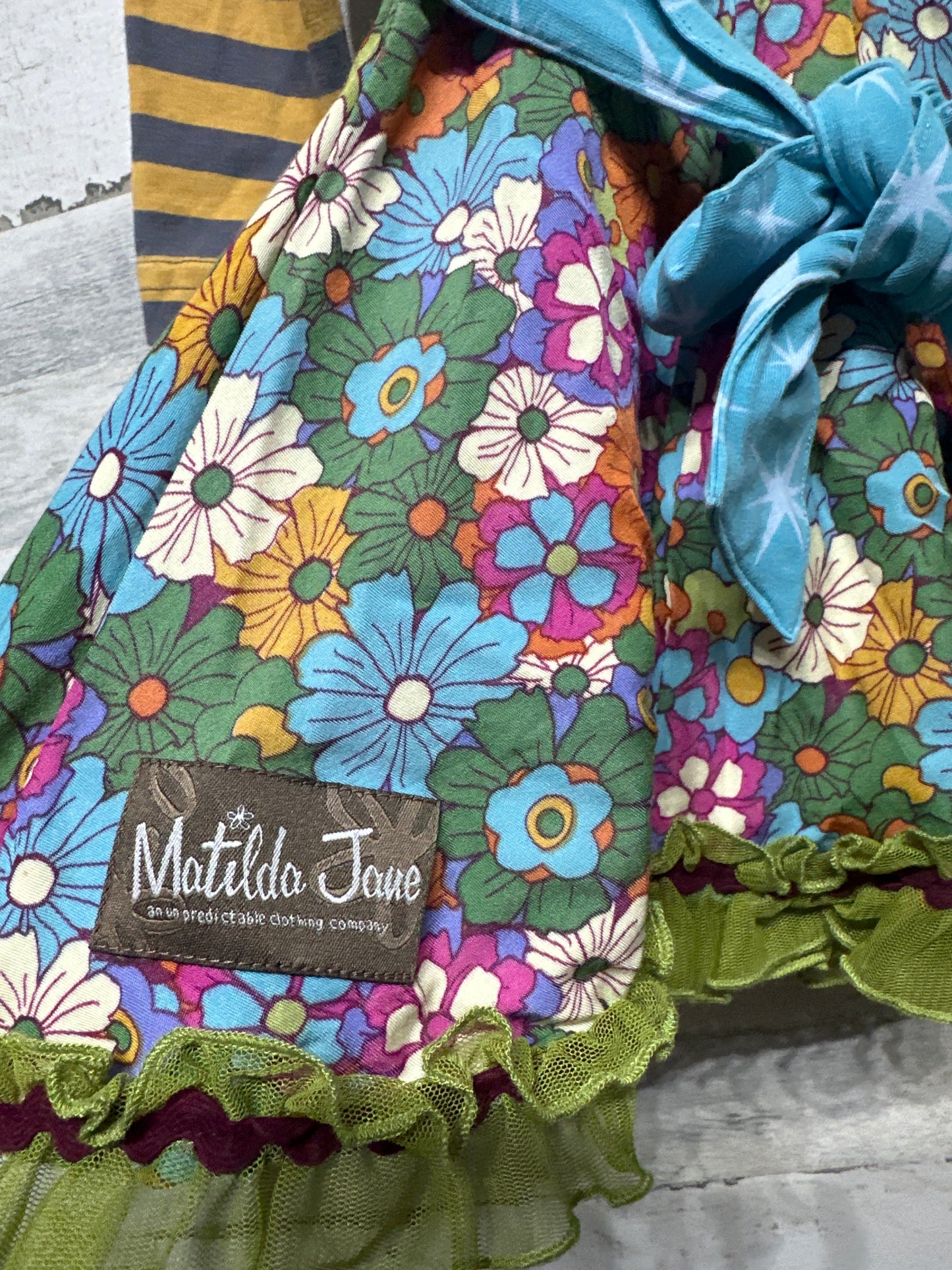 Girls Size 12m Matilda Jane Paint By Number Dress - Good Used Condition
