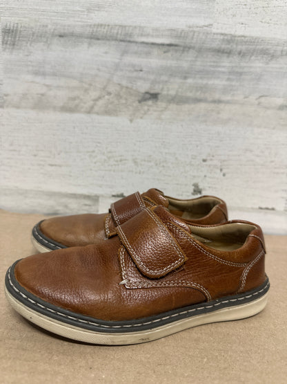 Size 11 (Toddler) Johnston & Murphy Brown Dress Shoes - Very Good Used Condition