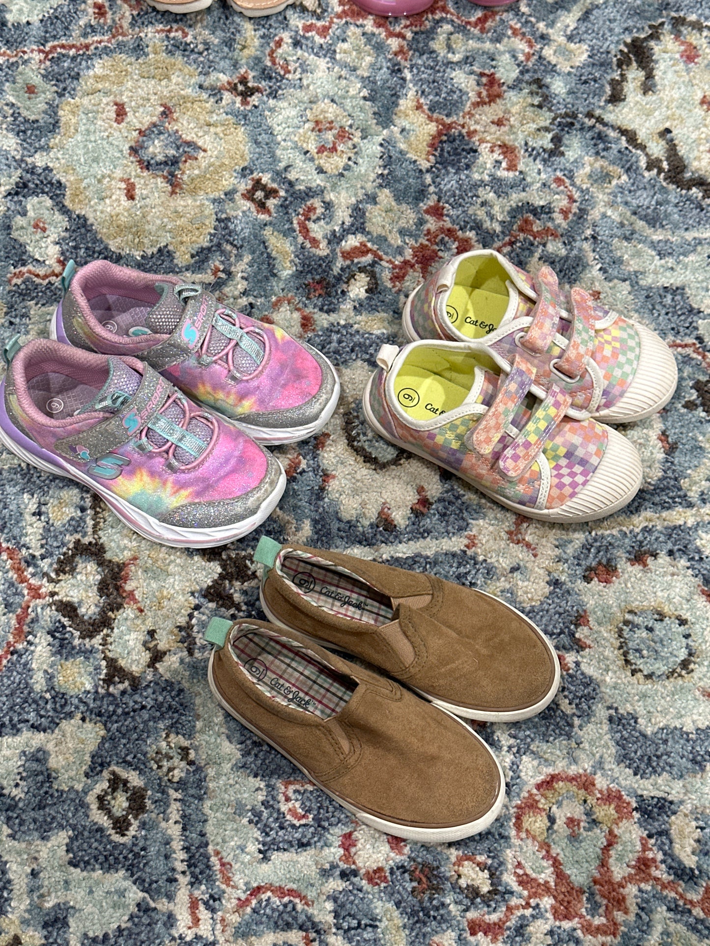 Toddler Girls 9 Shoe Bundle GUC