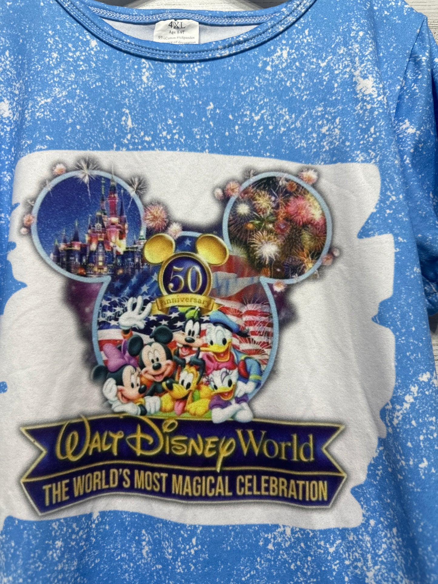 Girls Size 8-9 The Most Magical Celebration Shirt - Good Used Condition