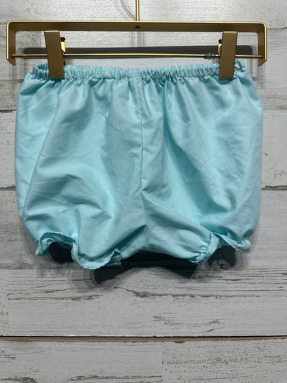 Girls Preowned Size 3t Light Blue Bloomer Shorts - Very Good Used Condition