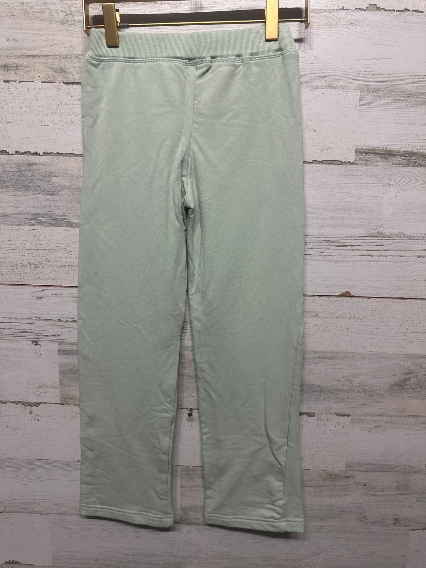Boys Size Small (6-8) Kickee Pants Bamboo Blend Mint Fleece Lined Sweatpants - Very Good Used Condition