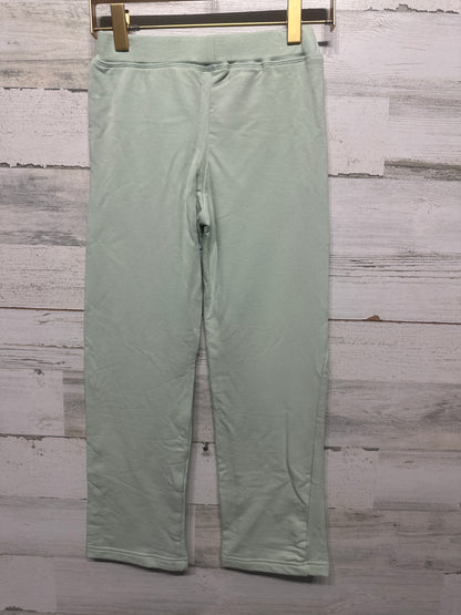 Boys Size Small (6-8) Kickee Pants Bamboo Blend Mint Fleece Lined Sweatpants - Very Good Used Condition