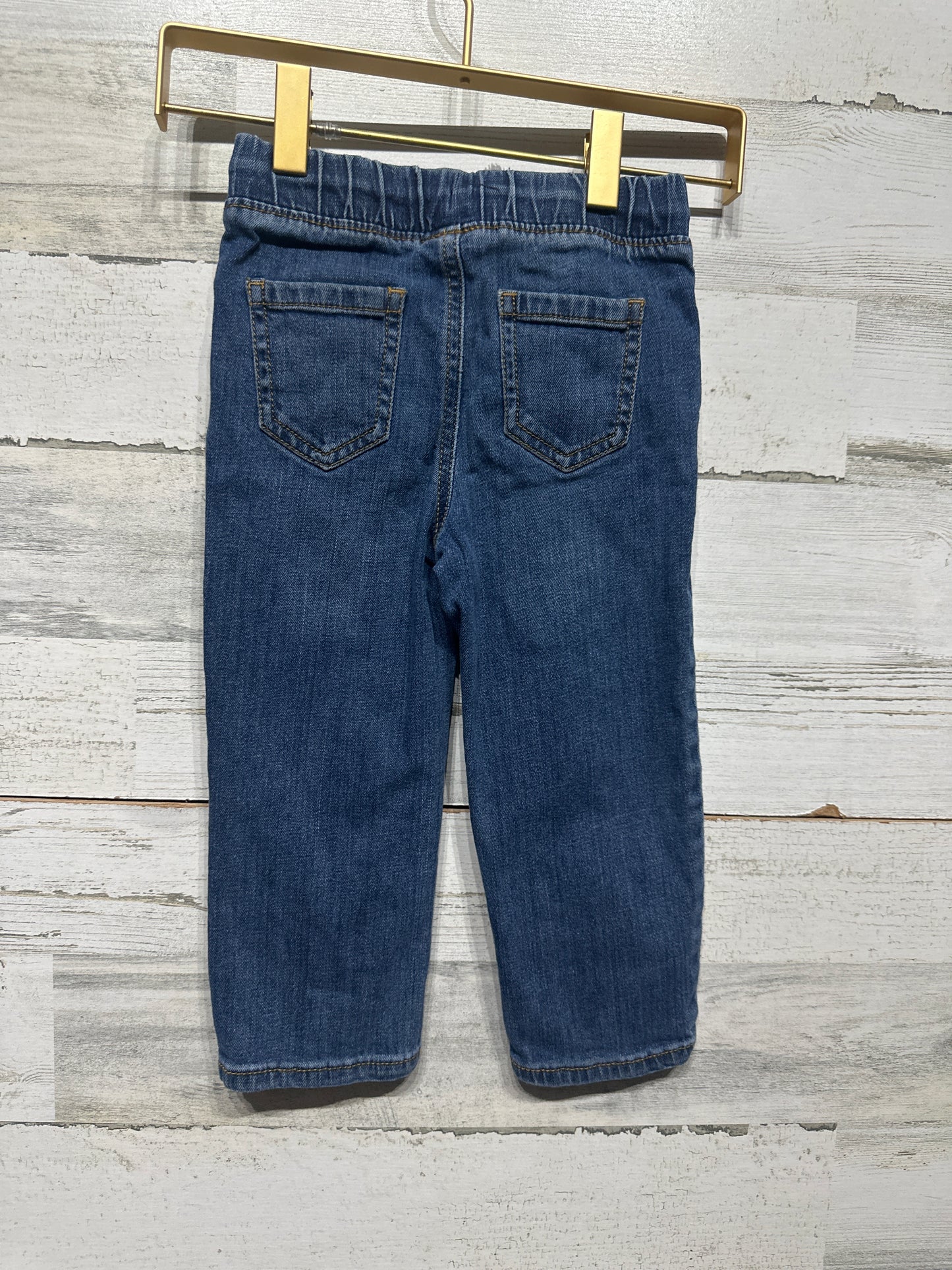 Boys Preowned Size 2t Jumping Beans Pull On Jeans - Good Used Condition