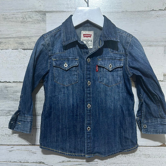 Size 18m Levi’s denim long sleeve button up shirt - very good used condition
