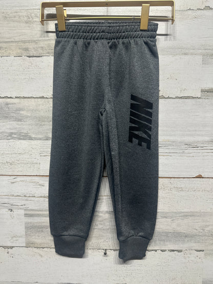 Boys Size 4t Nike Grey Drifit Pants - Very Good Used Condition
