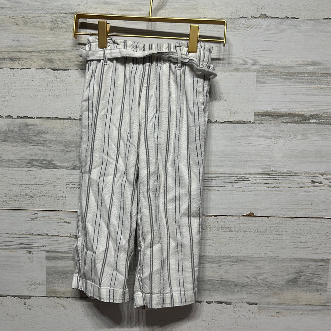 Girls Size 5/6 Abercrombie Kids Striped Pants - Good Used Condition