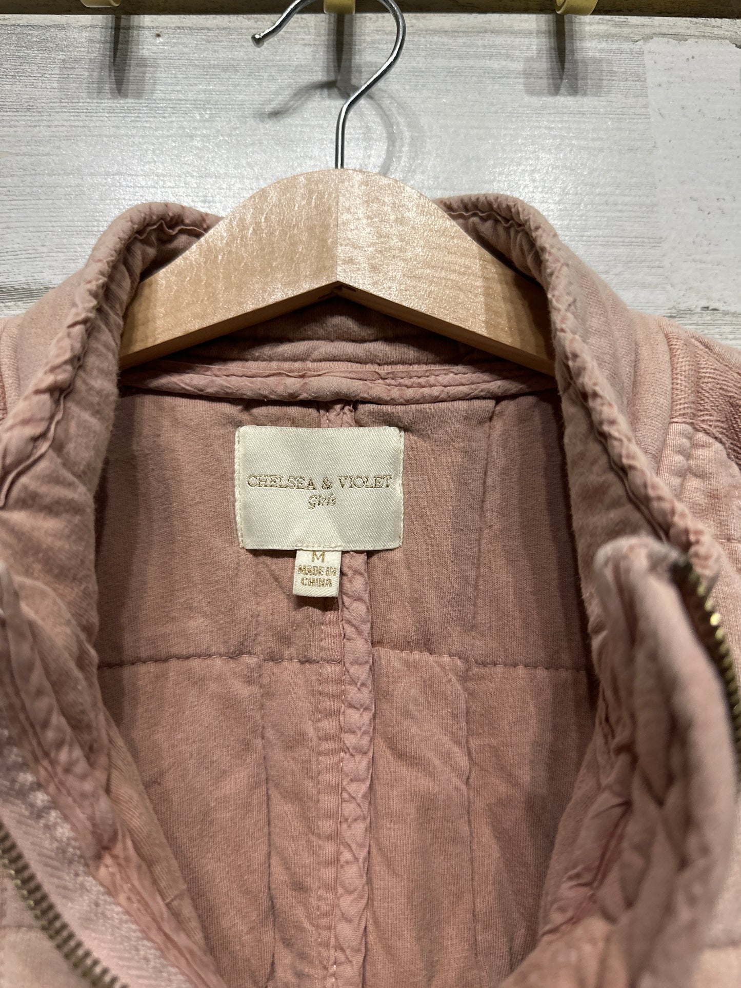 Girls Size Medium (8-10) Chelsea and Violet Quilted Jacket - Good Used Condition*
