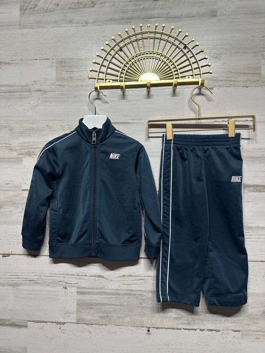 Nike Tracksuit - Navy - Jacket and Pants - Boys Size 24m - Very Good Used Condition