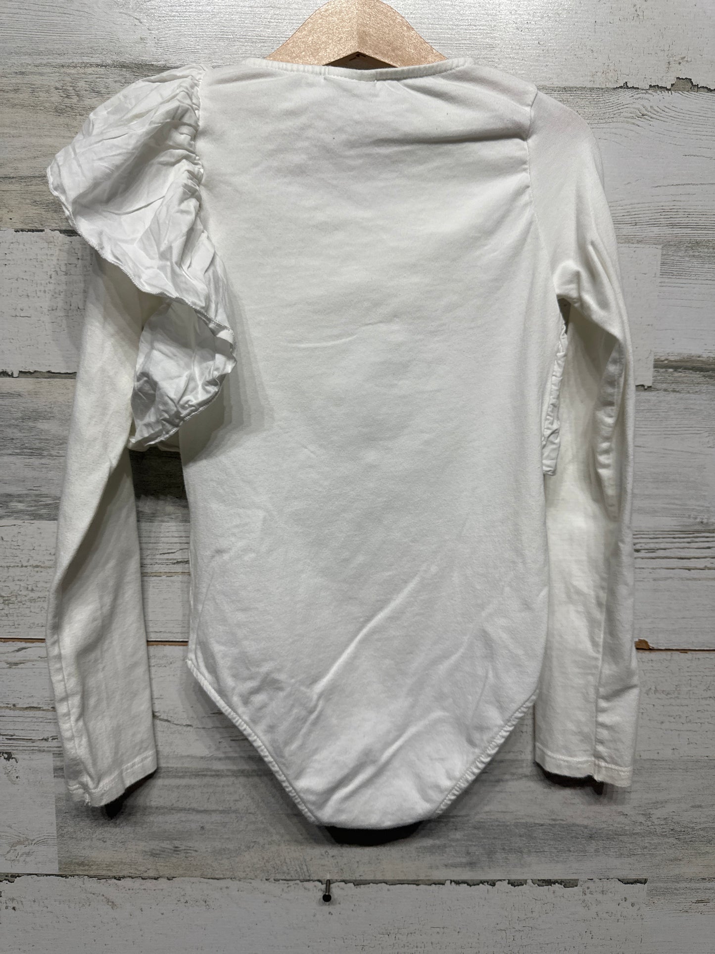 Size 10 (140cm) Zara Ruffle Bodysuit - Very Good Used Condition