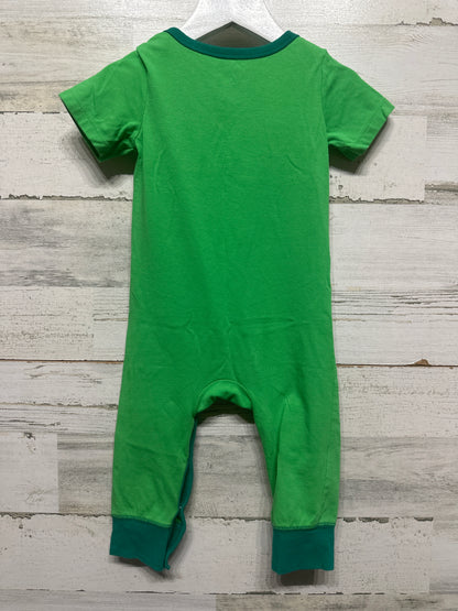 Boys Size 12m Cat and Jack Happy Go Lucky Romper - Good Used Condition