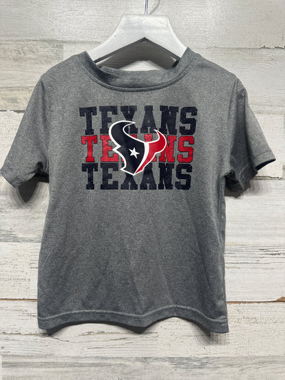 Size 4t NFL Apparel Houston Texans Football Grey Drifit Shirt - Very Good Used Condition
