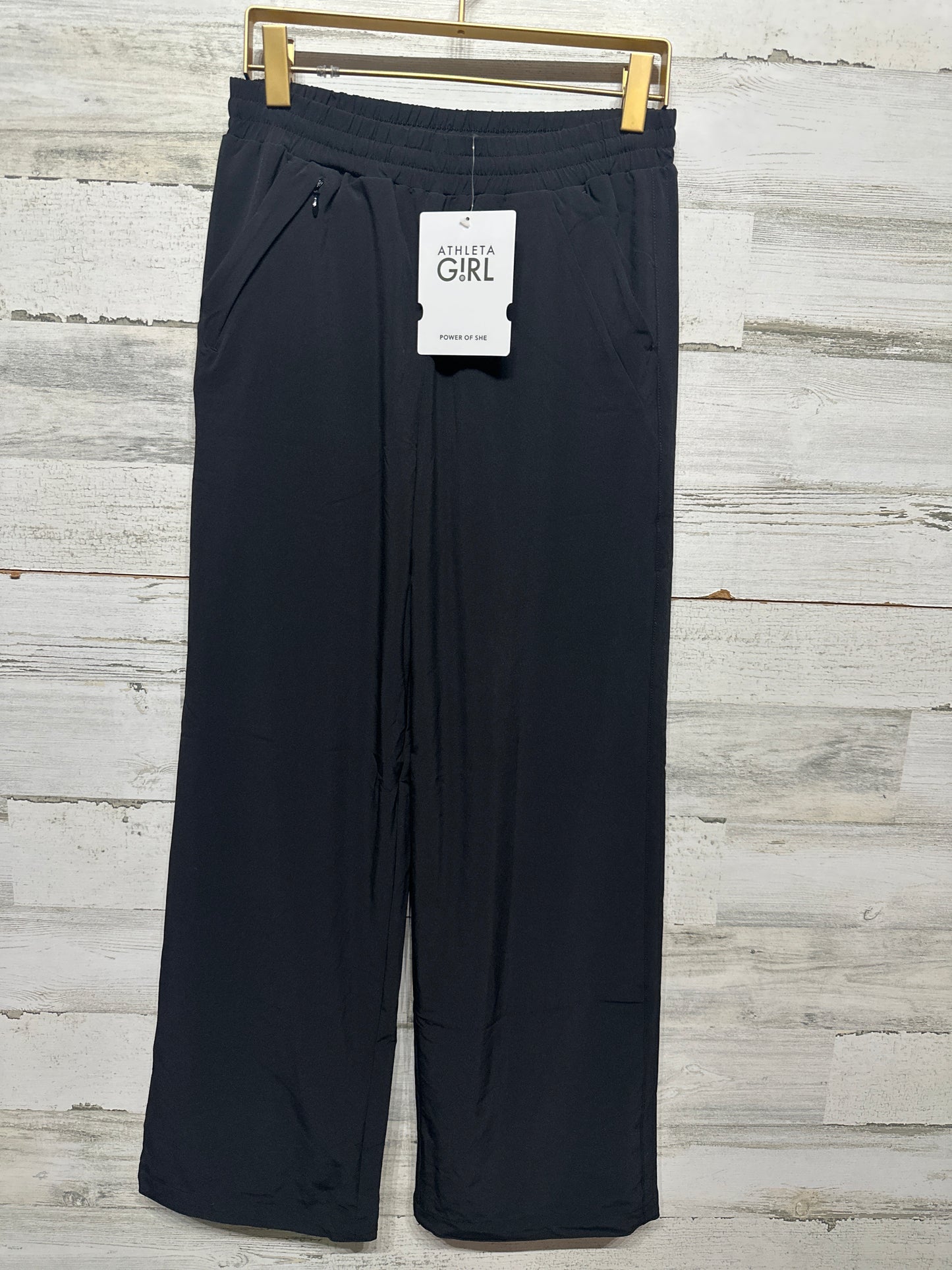 Girls Size 12 (Large) Athleta Girl Good Days Pants in Black - New With Tag