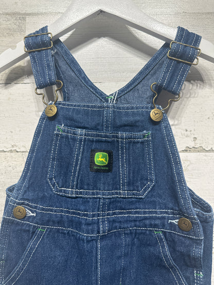 Boys Size 2t John Deere Overalls - Very Good Used Condition