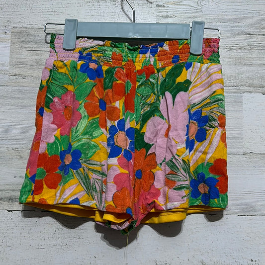 Girls Size Med GB Girls floral shorts - good used condition