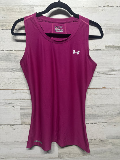 Women's Size Medium Fitted Under Armour Tank Heat Gear Tank Top - Good Used Condition