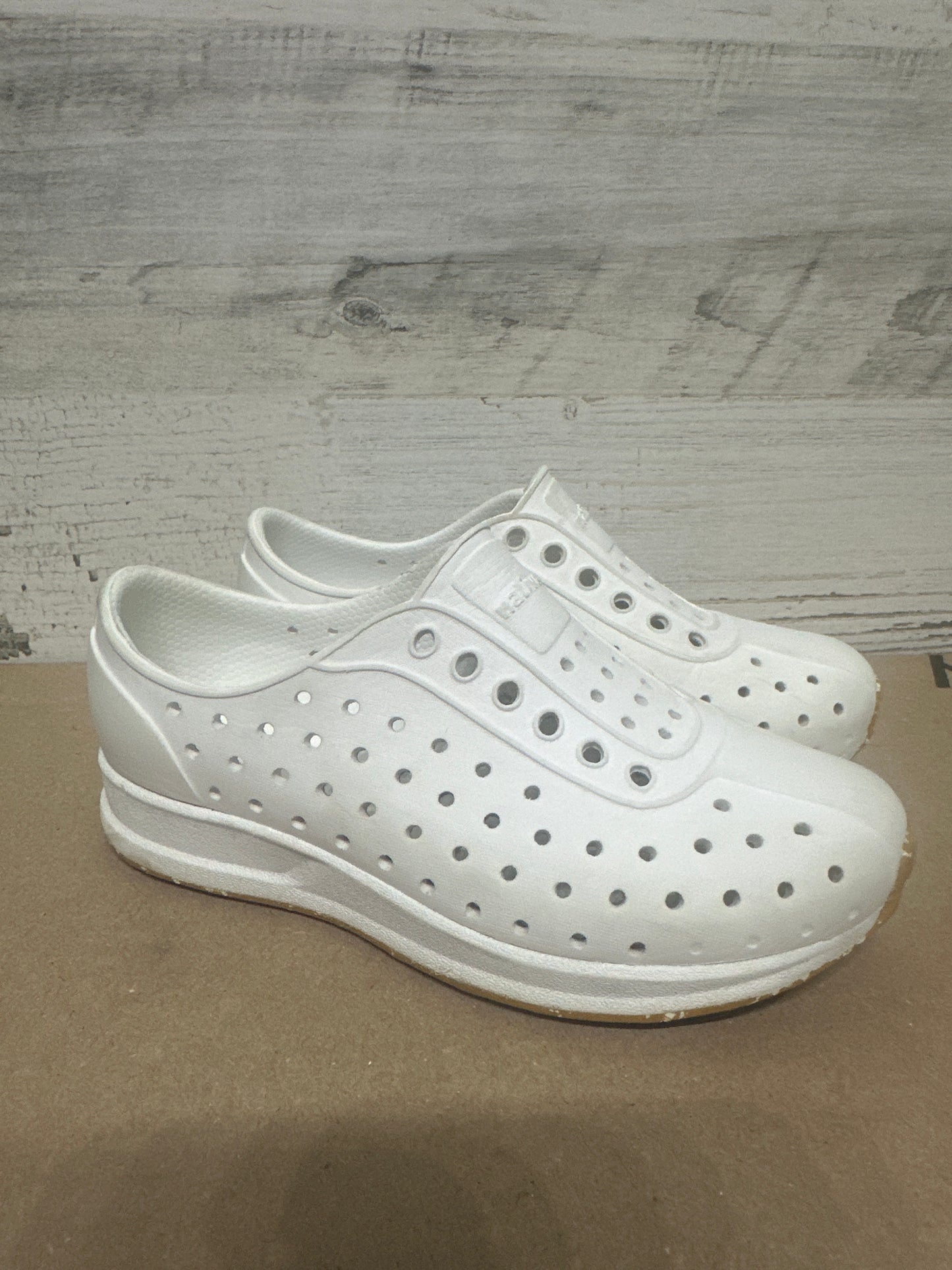 Toddler Size c11 Native White Shoes - Good Used Condition