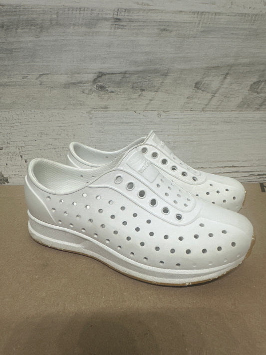 Toddler Size c11 Native White Shoes - Good Used Condition