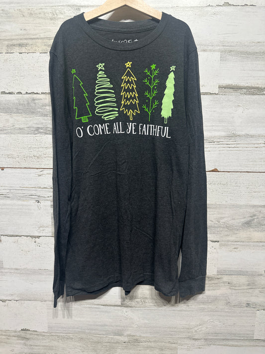 Women’s Size Small Love and Faith Long Sleeve T-Shirt - Very Good Used Condition