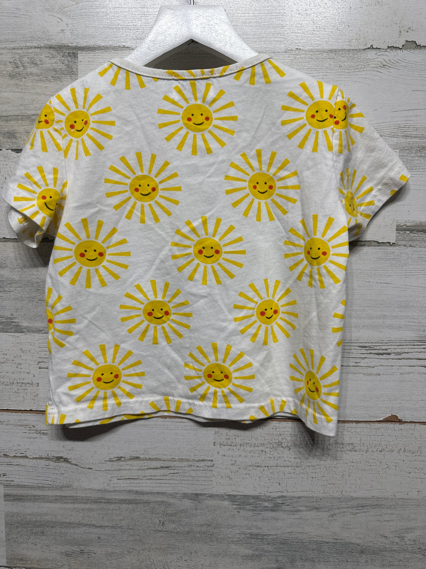 Lola + The Boys Girls Size 4 Sunny Rainbow Shirt VGUC