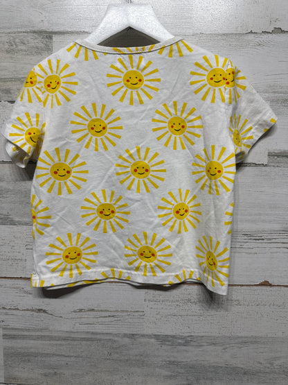 Lola + The Boys Girls Size 4 Sunny Rainbow Shirt VGUC