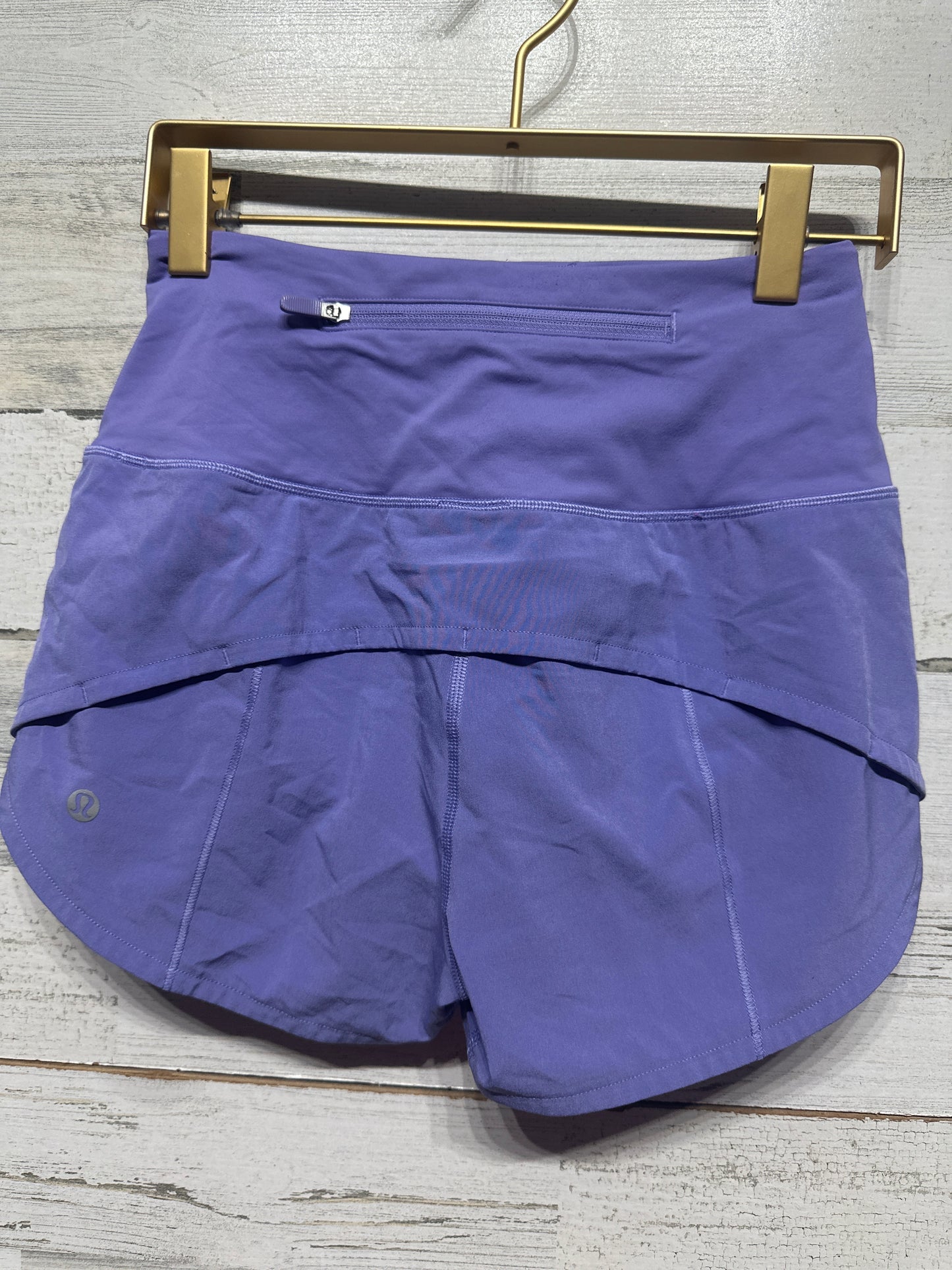 Women’s Size 0 Lululemon Lined Speed Up Shorts - Very Good Used Condition