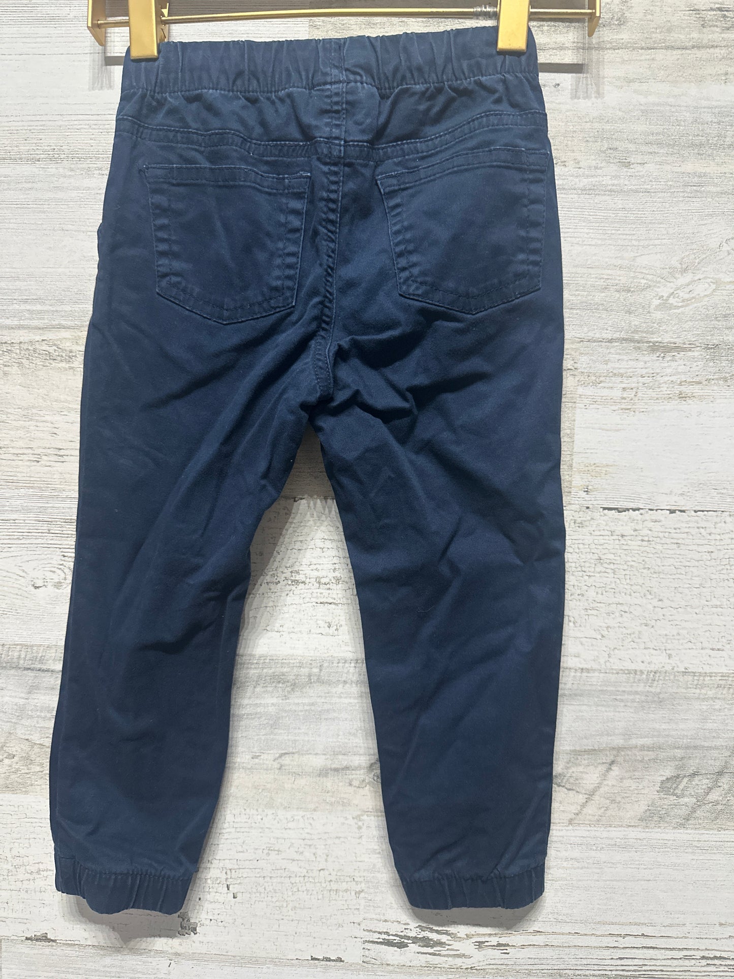 Boys Size 3t Cat and Jack Navy Jogger Pants - Good Used Condition