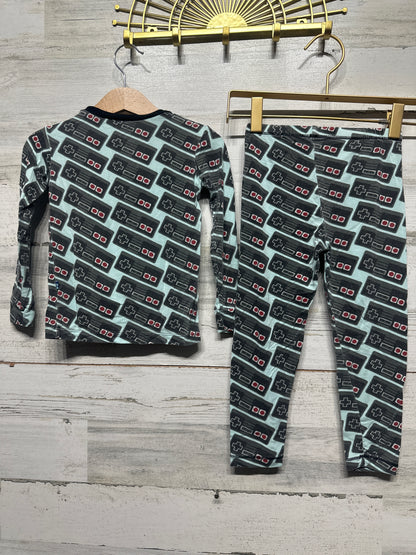 Boys Size 5 (Fit like 4t) Kickee Pants Bamboo Video Game Controller Pajama Set - Good Used Condition*