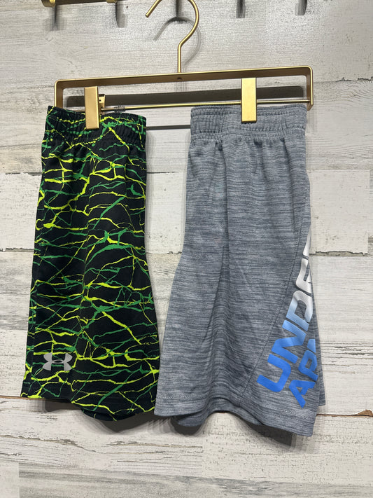 Boys Size 7 Under Armour Shorts Lot (2 pair) - Very Good Used Condition