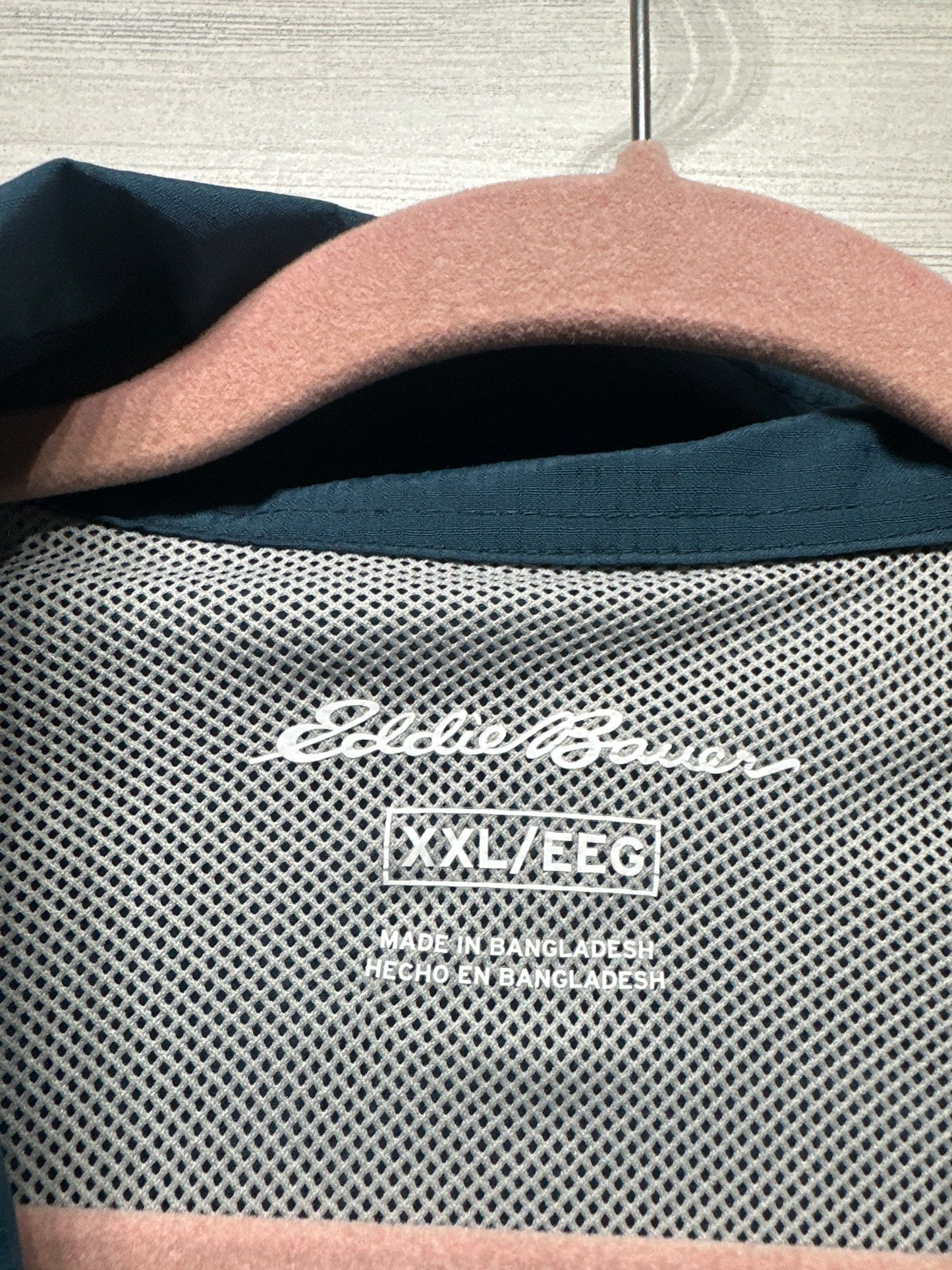 Eddie Bauer Tech Woven Shirt UPF 40 Men’s XXL NWT