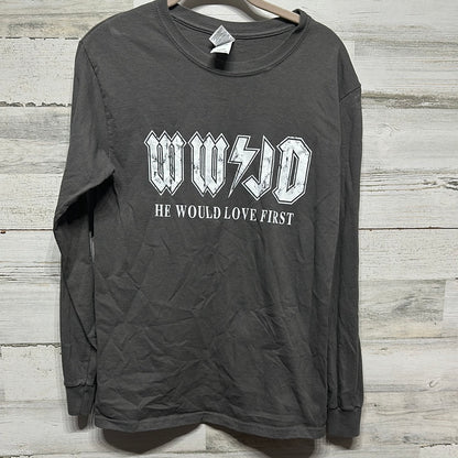Women's Size Small WWJD Long Sleeve Shirt - Good Used Condition