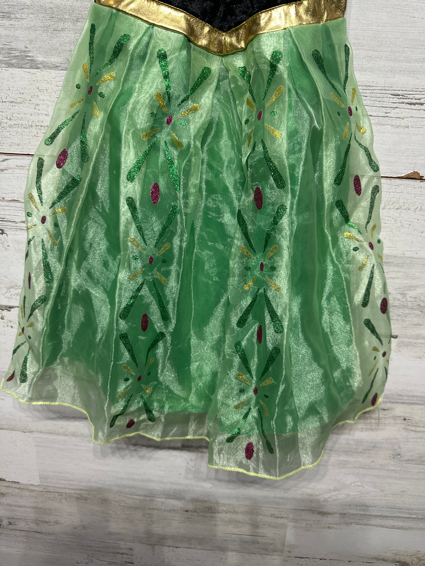 Frozen Anna Costume Dress Girls 4 (100)- Play Condition