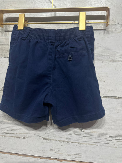 Boys Preowned Size 18m Ralph Lauren Navy Shorts - Good Used Condition