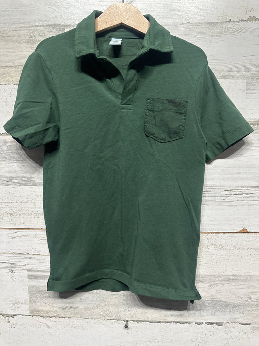 Boys Size 4/5 Class Club Dark Green Pocket Polo Shirt  - Very Good Used Condition