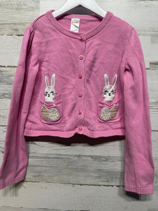 Girls Preowned Size 10 Gymboree Easter Cardigan - Good Used Condition