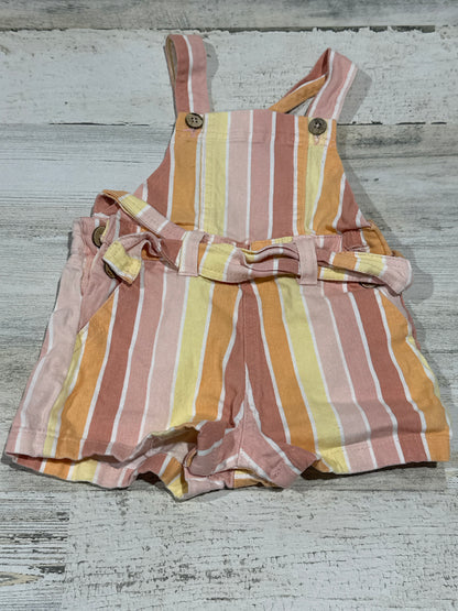 Striped Overalls - Jessica Simpson - Girls Size 18m - Very Good Used Condition