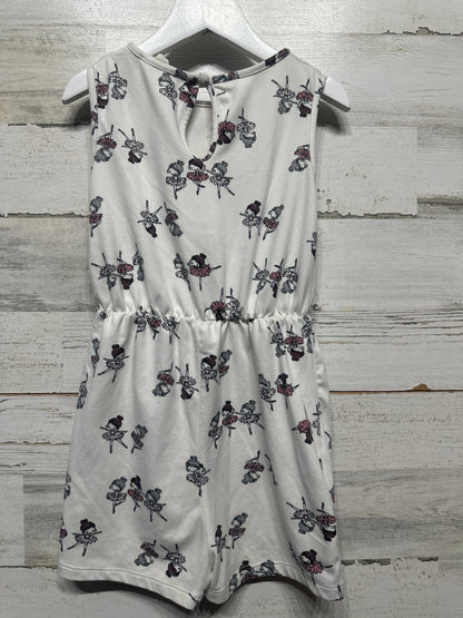 Girls Size 6 Emma & Elsa Ballerina Romper - Good Used Condition