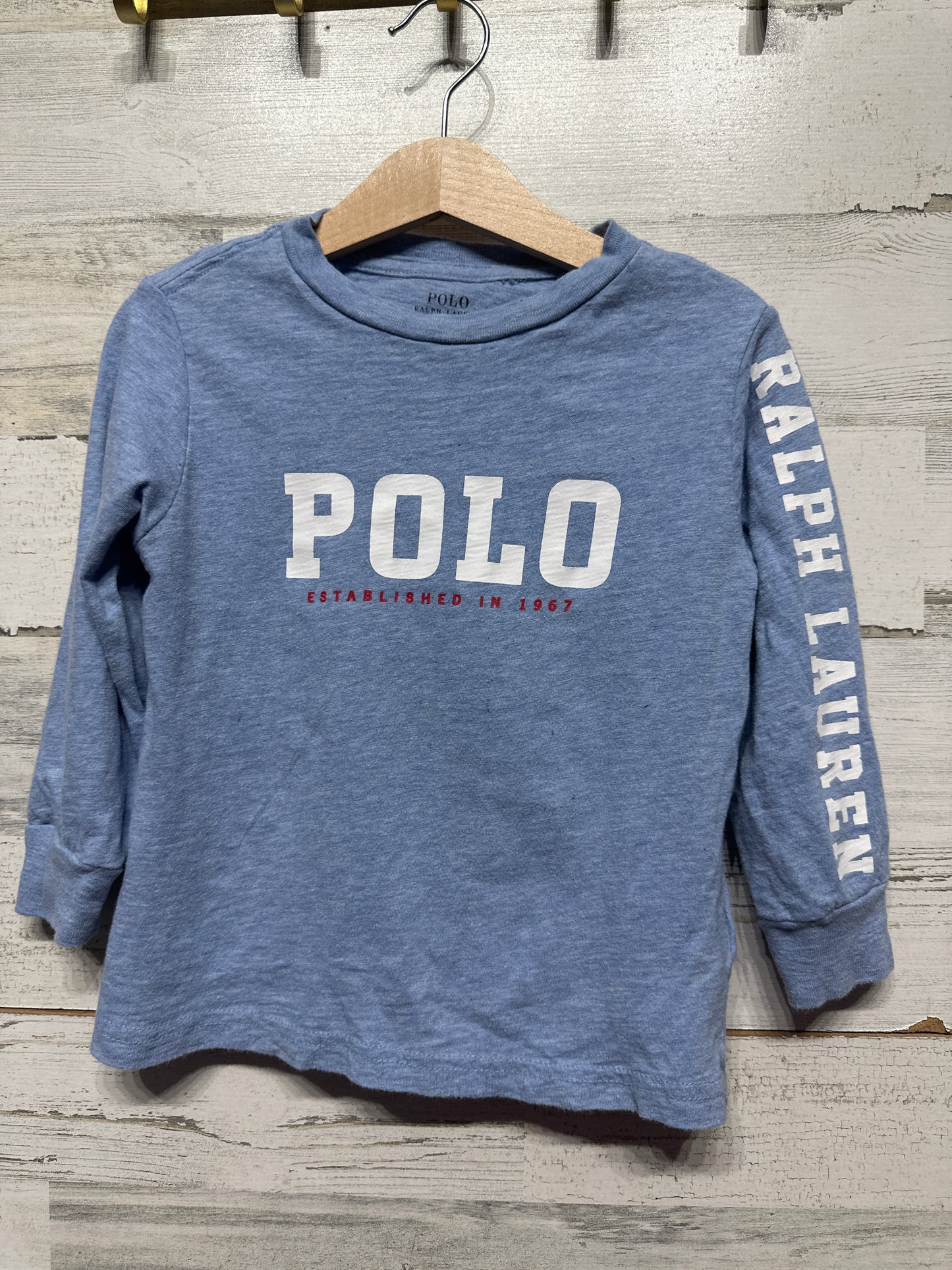 Boys Size 2/2t Polo Ralph Lauren Long Sleeve Shirt - Good Used Condition*