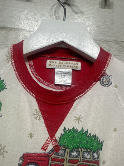 Boys Preowned Size 6-12m TBBC Holiday Crewneck -Play Condition**