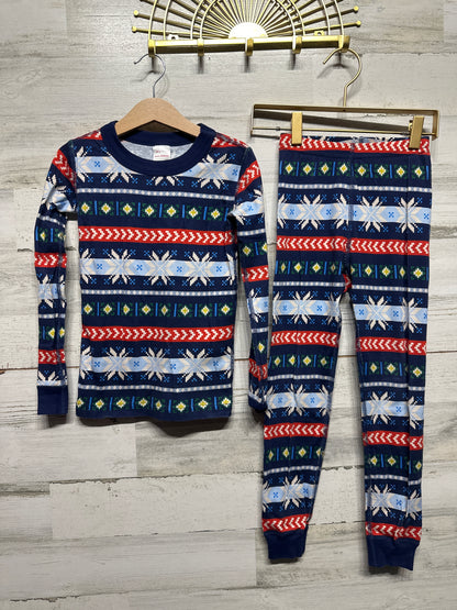 Hanna Andersson Organic Cotton Pajama Set - Size 6-7 (120cm) - Very Good Used Condition