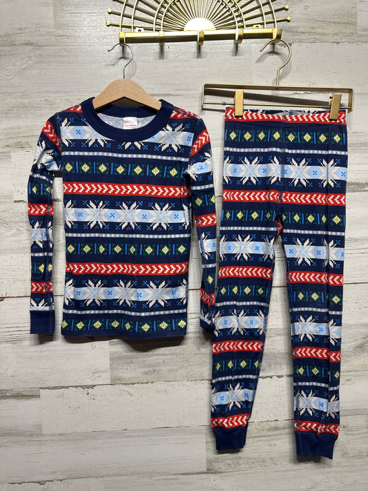 Hanna Andersson Organic Cotton Pajama Set - Size 6-7 (120cm) - Very Good Used Condition