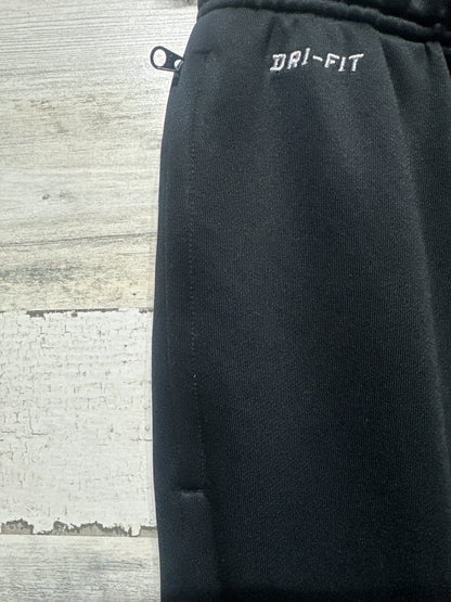 Nike Men’s Medium Black Drifit Pants Zip Pockets Zip Ankles VGUC